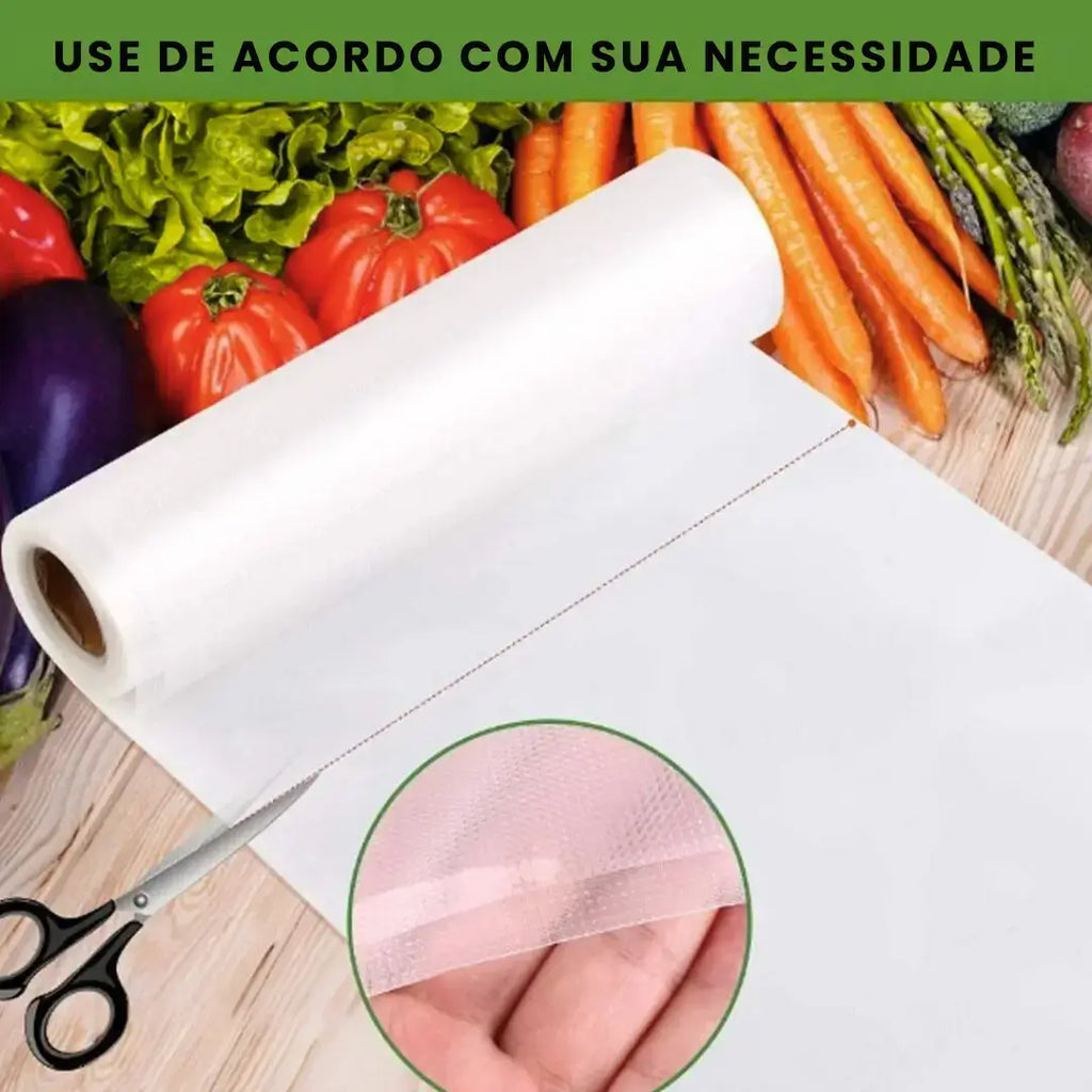 Rolos de Embalagem a Vácuo 5 Metros - Modern Casa