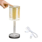 Luminária Cristal Diamantada Touch