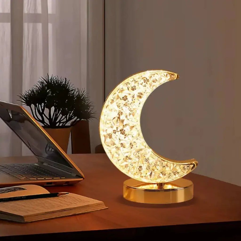 Luminária Lua Led Touch Recarregável