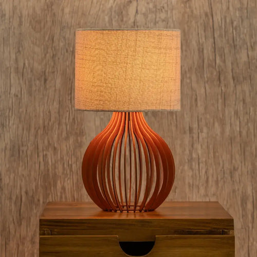 Abajur Luminária de Mesa em MDF