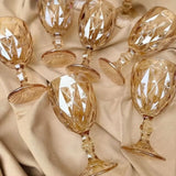 Jogo de Taças Diamond 6 peças Ãmbar