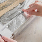 Organizador de Rolos Papel Filme Alumínio Duplo Clear