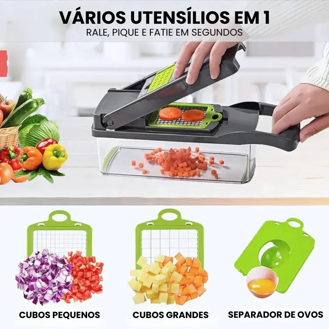 cortador e fatiador multifuncional