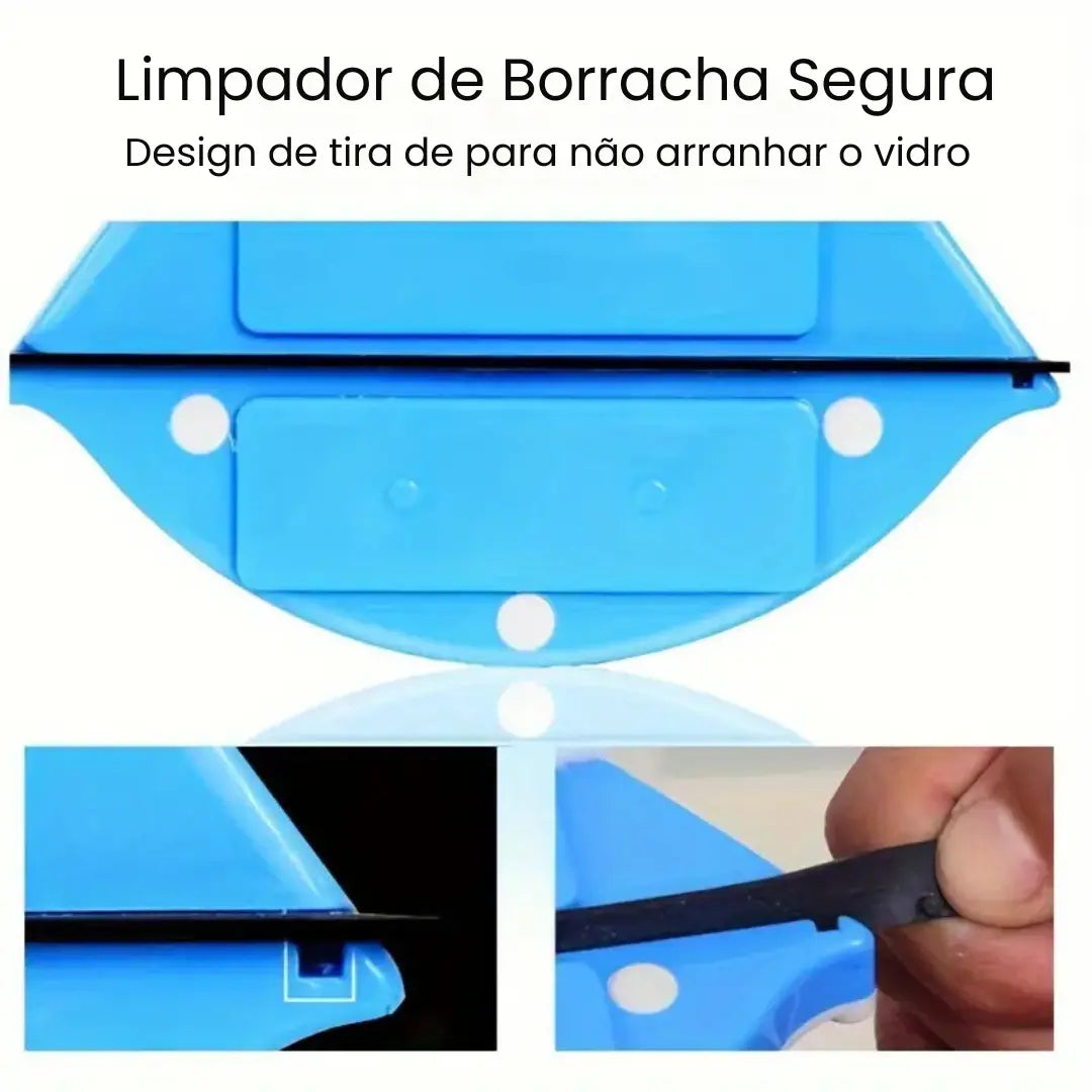 Limpador de Vidro Magnético Dupla Face