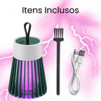 Lâmpada Elétrica Mata-Mosquitos Luz UV USB - Modern Casa