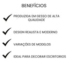 Escultura Decorativa Pantera Luxo