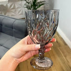 Jogo de Taças Diamond 6 peças Fumê