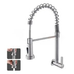 Torneira Gourmet Cozinha Flexível com Ducha Dupla 360°