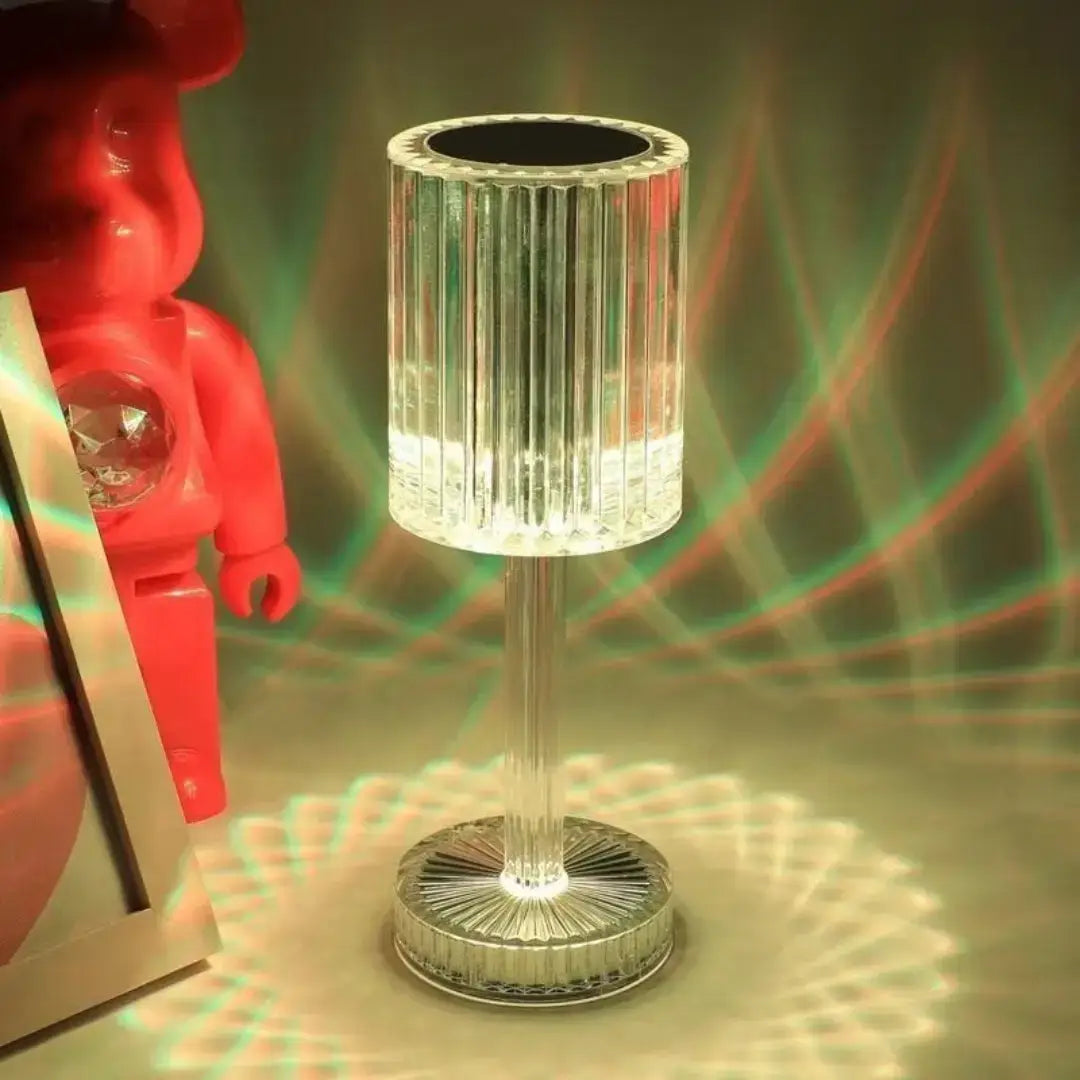 Luminária Cristal Diamantada Touch