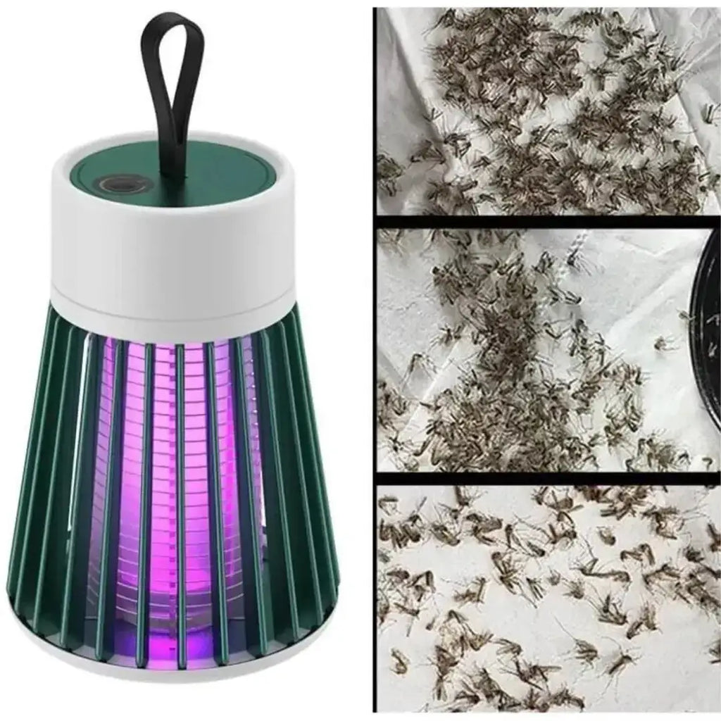 Lâmpada Elétrica Mata-Mosquitos Luz UV USB - Modern Casa