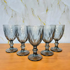 Jogo de Taças Diamond 6 peças Fumê