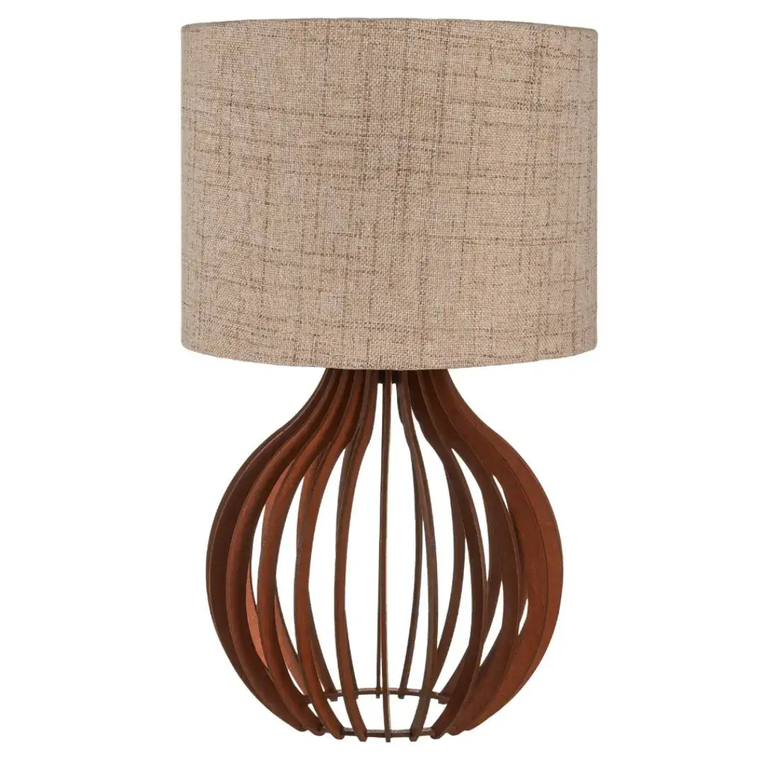 Abajur Luminária de Mesa em MDF