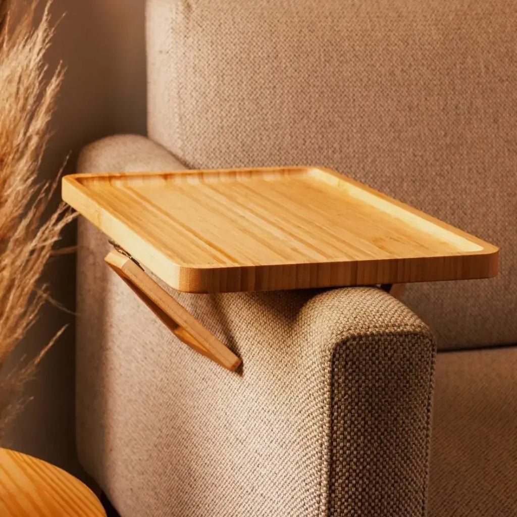 Bandeja Dobrável para Braço de Sofá