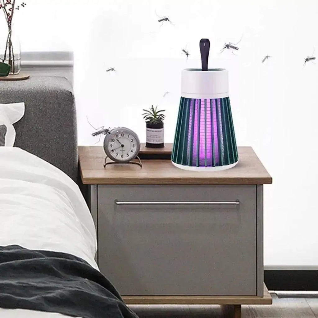 Lâmpada Elétrica Mata-Mosquitos Luz UV USB - Modern Casa