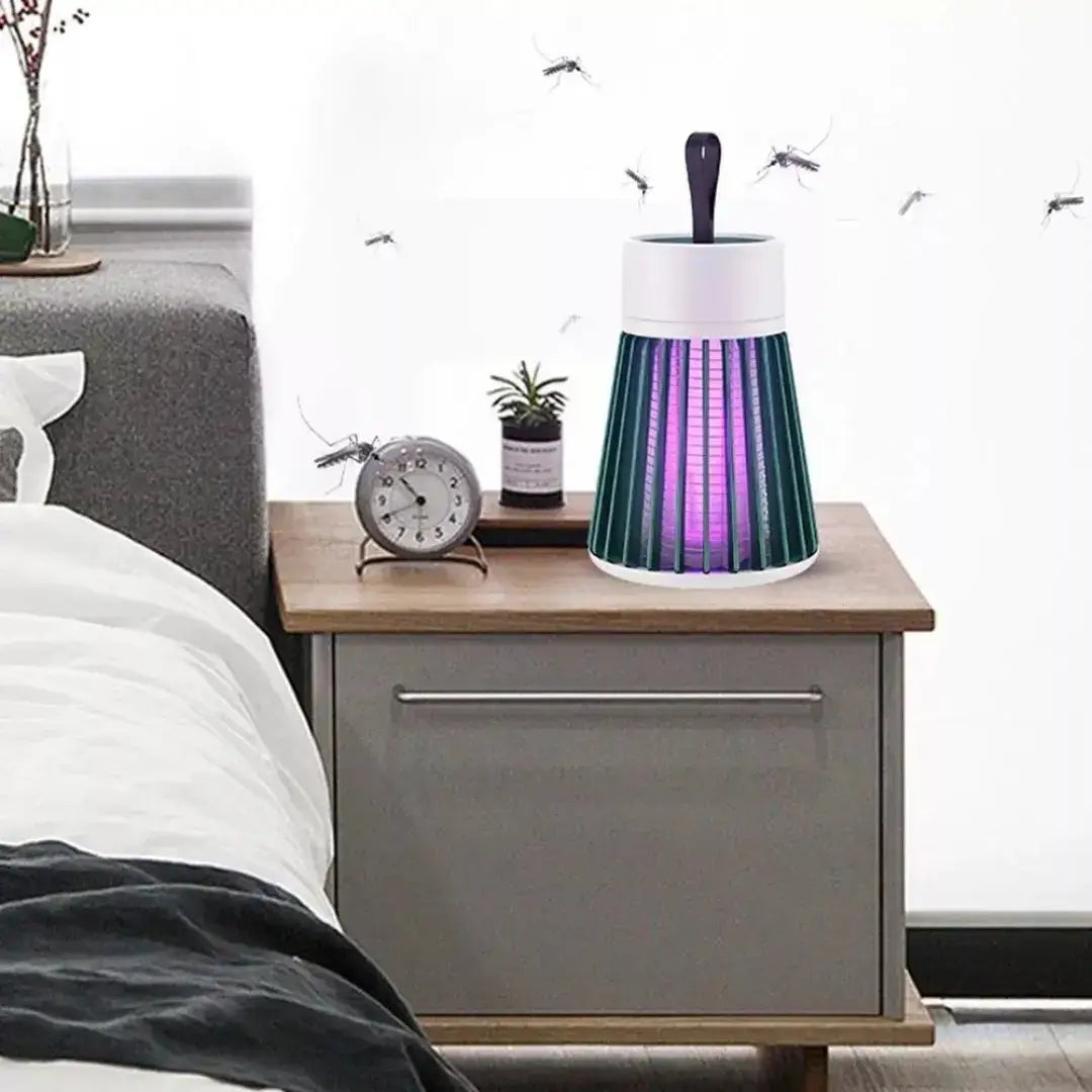 Lâmpada Elétrica Mata-Mosquitos Luz UV USB - Modern Casa
