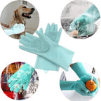 Luva de Limpeza em Silicone Multiuso - Modern Casa