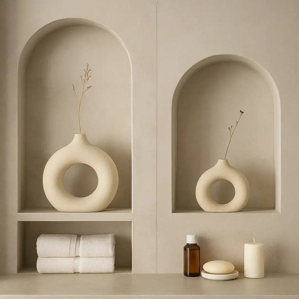 Kit 2 Vasos Redondos Donut