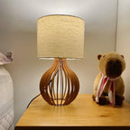 Abajur Luminária de Mesa em MDF