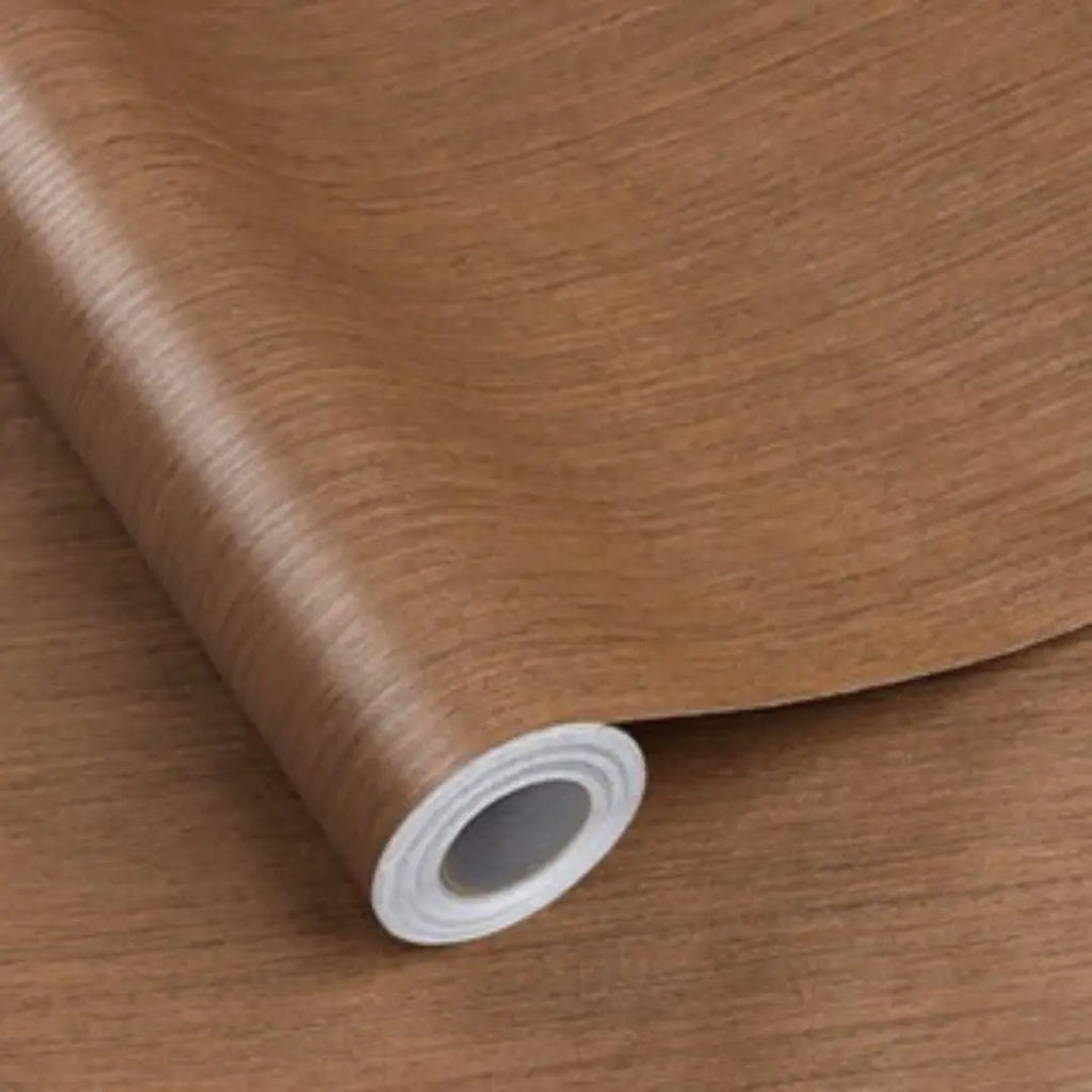 Papel De Parede Adesivo Madeira Escura Cumaru