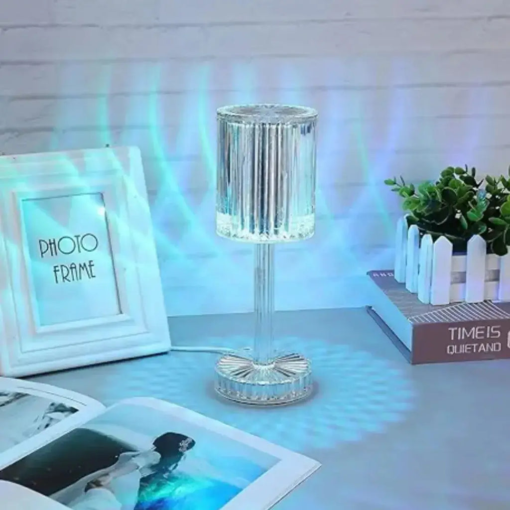 Luminária Cristal Diamantada Touch