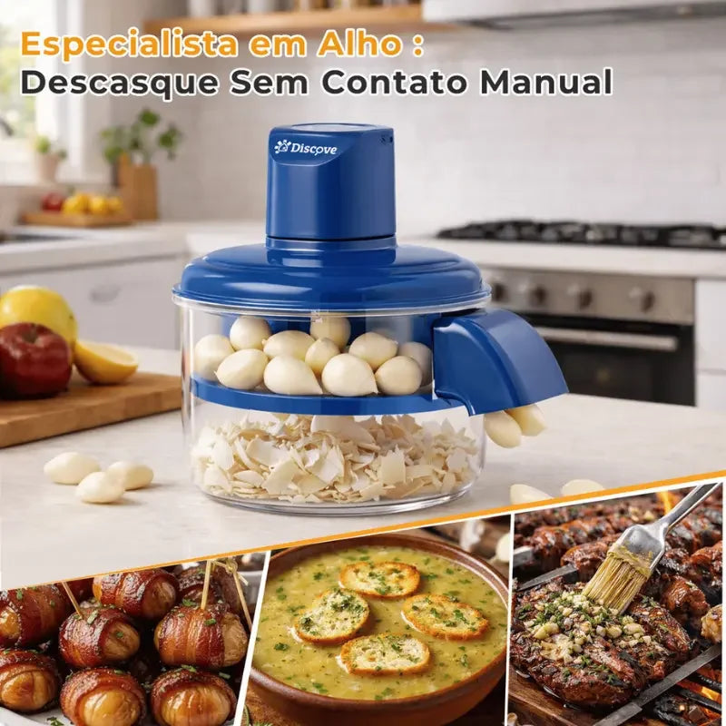 Descascador Elétrico Automático Portátil USB