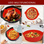 Kit 6 Formas Airfryer Silicone Antiaderente - Modern Casa