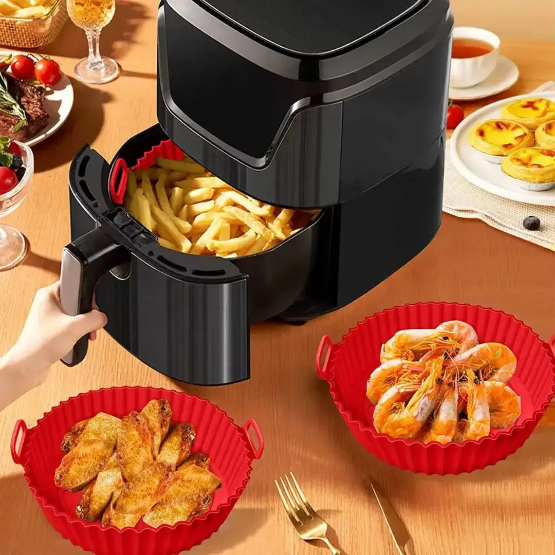 Forma de Silicone Reutilizável para AirFryer - Modern Casa