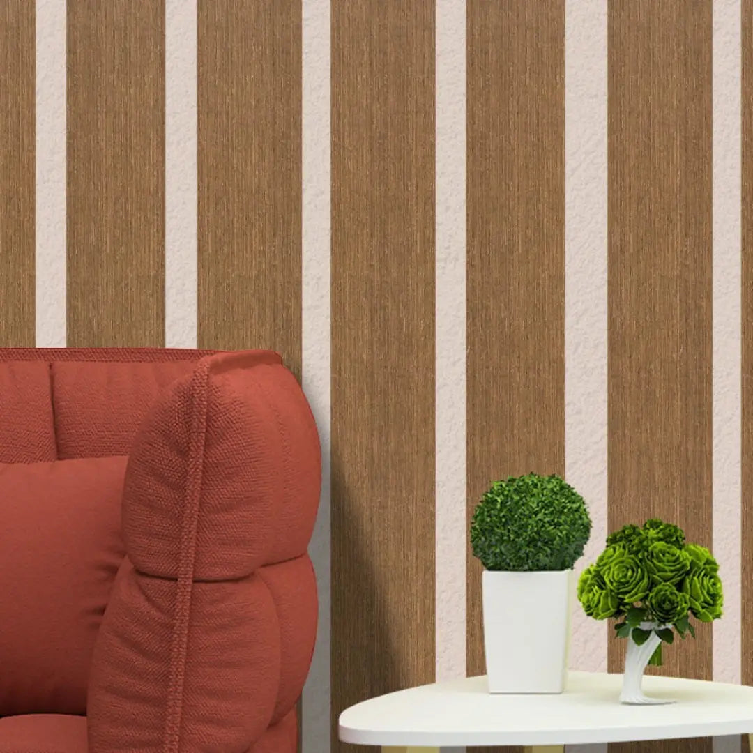 Papel De Parede Adesivo Madeira Escura Cumaru