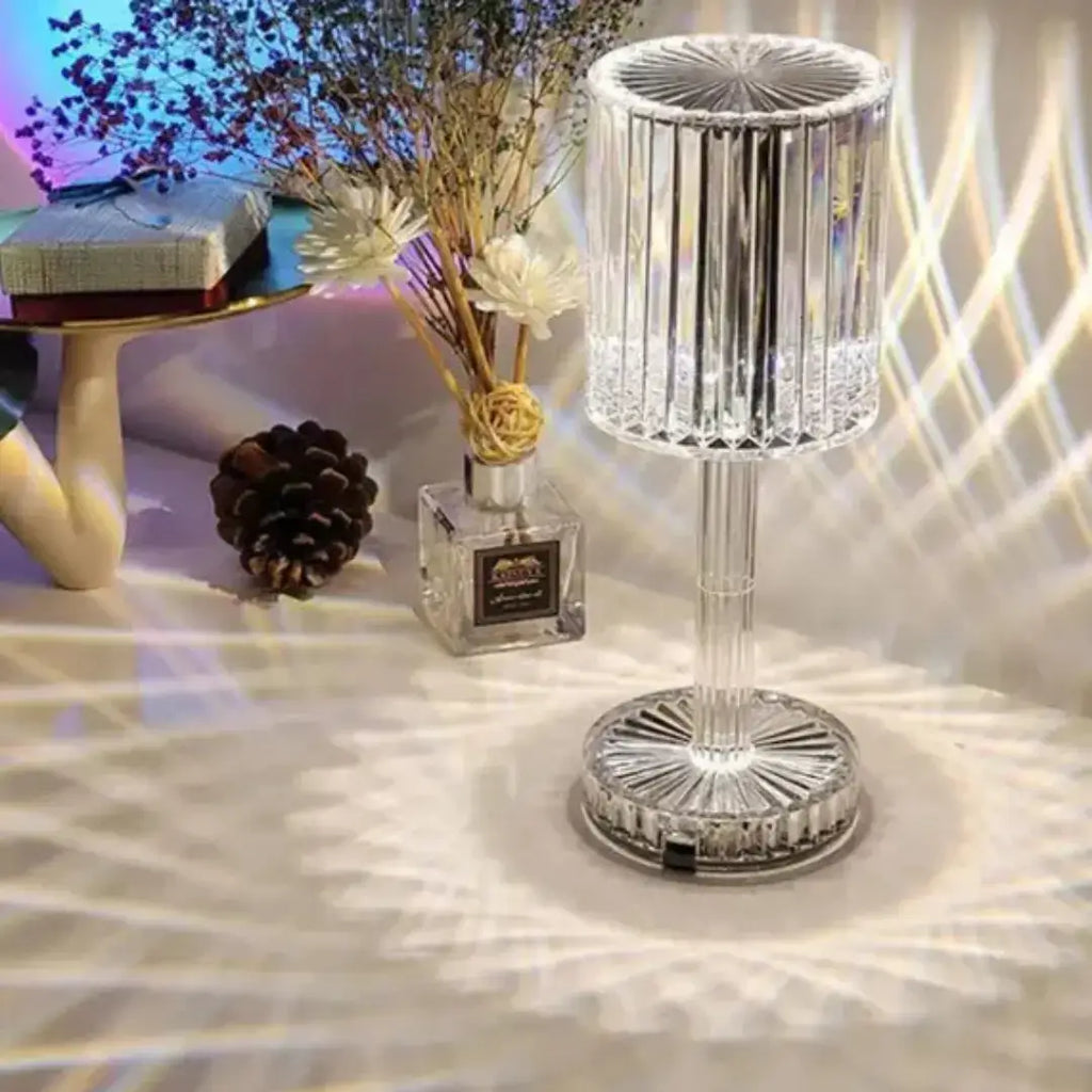 Luminária Cristal Diamantada Touch