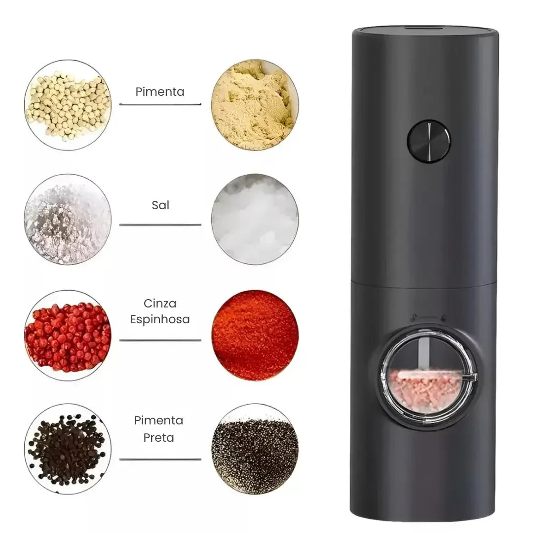 Moedor Automático de Sal e Pimenta - Modern Casa