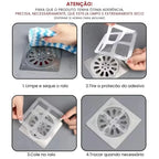 Protetor de Ralo Descartável Adesivo Kit - Modern Casa
