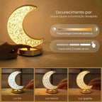Luminária Lua Led Touch Recarregável