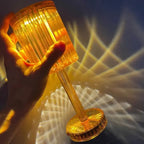 Luminária Cristal Diamantada Touch