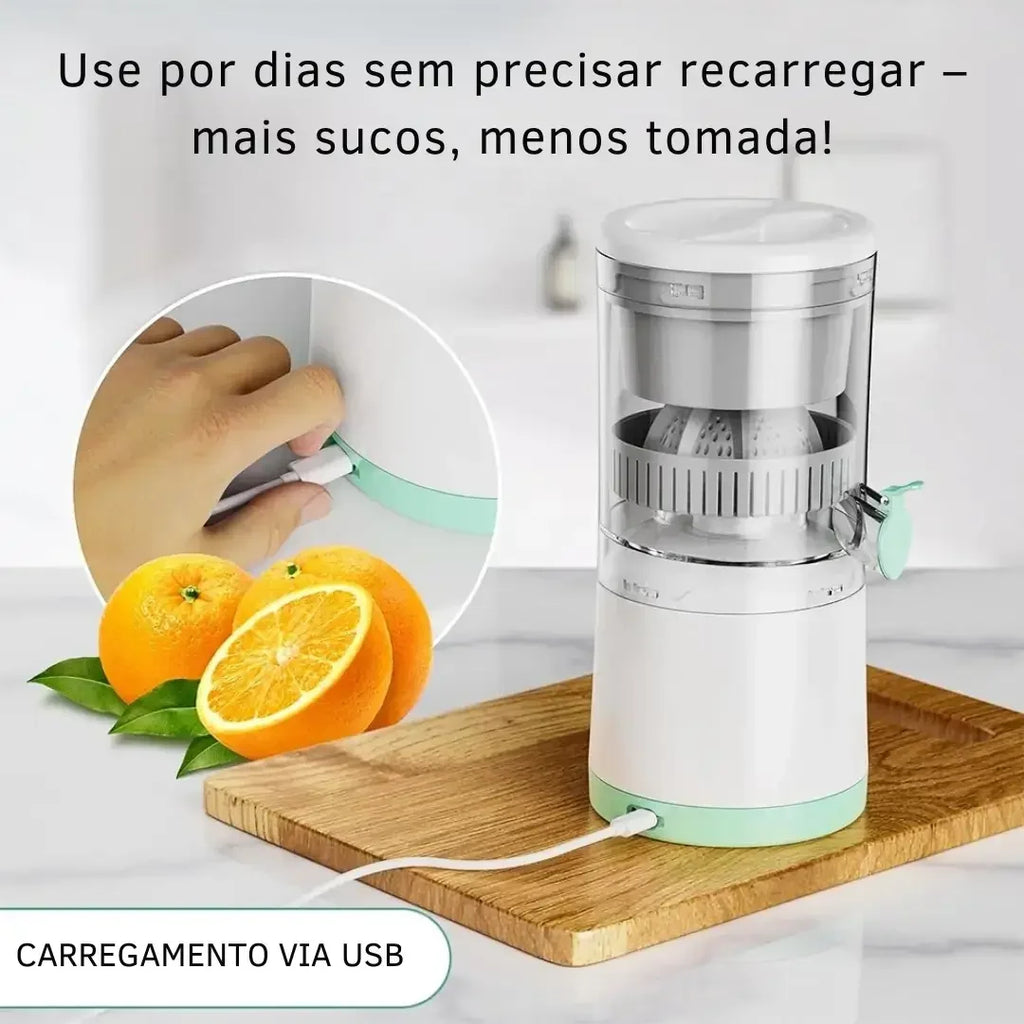 Espremedor Elétrico Portátil USB + Bônus Especial