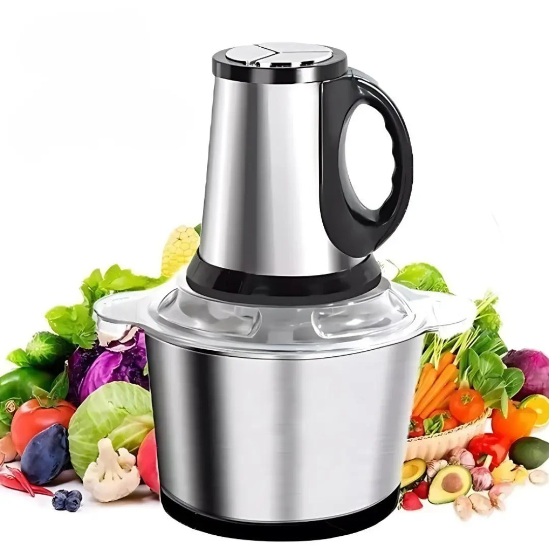 Moedor e Triturador Multifuncional em Aço Inox PowerChef 300