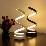 Abajur LED Espiral Clássico