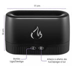 Umidificador Difusor de Aromas Lareira Aromaterapia - Modern Casa