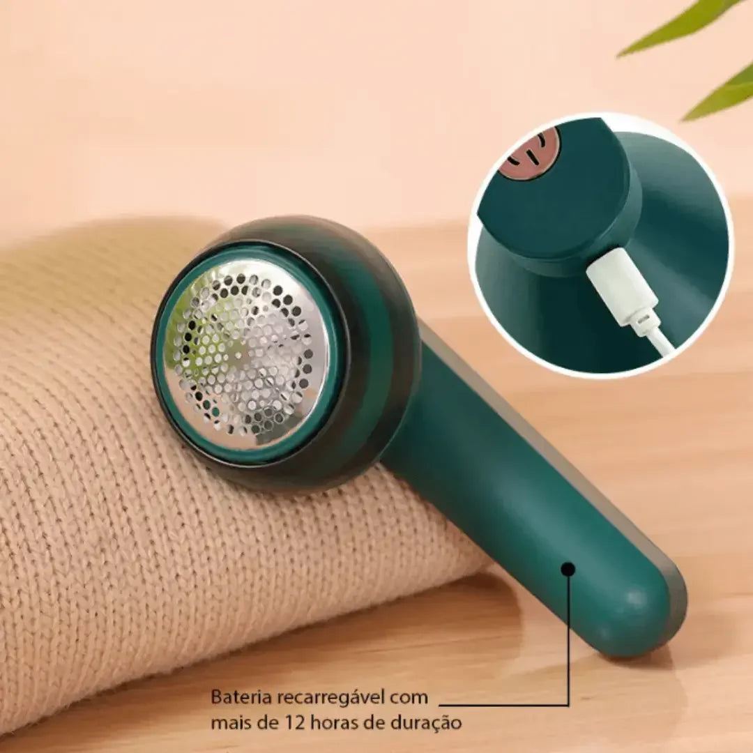 Aparador de Bolinhas e Pelos Elétrico Portátil