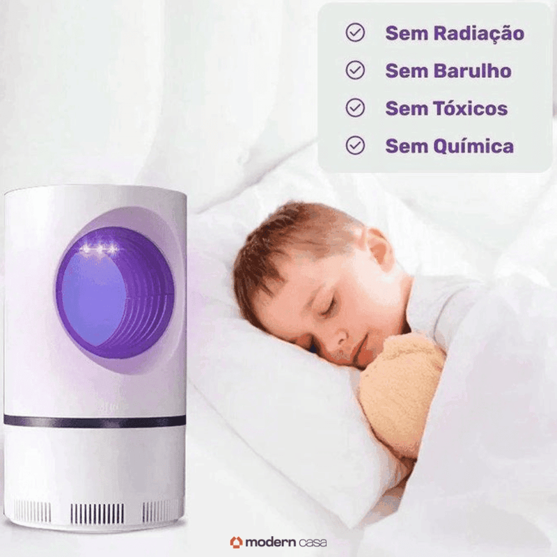 Armadilha Para Mosquito Elétrica UV - Modern Casa