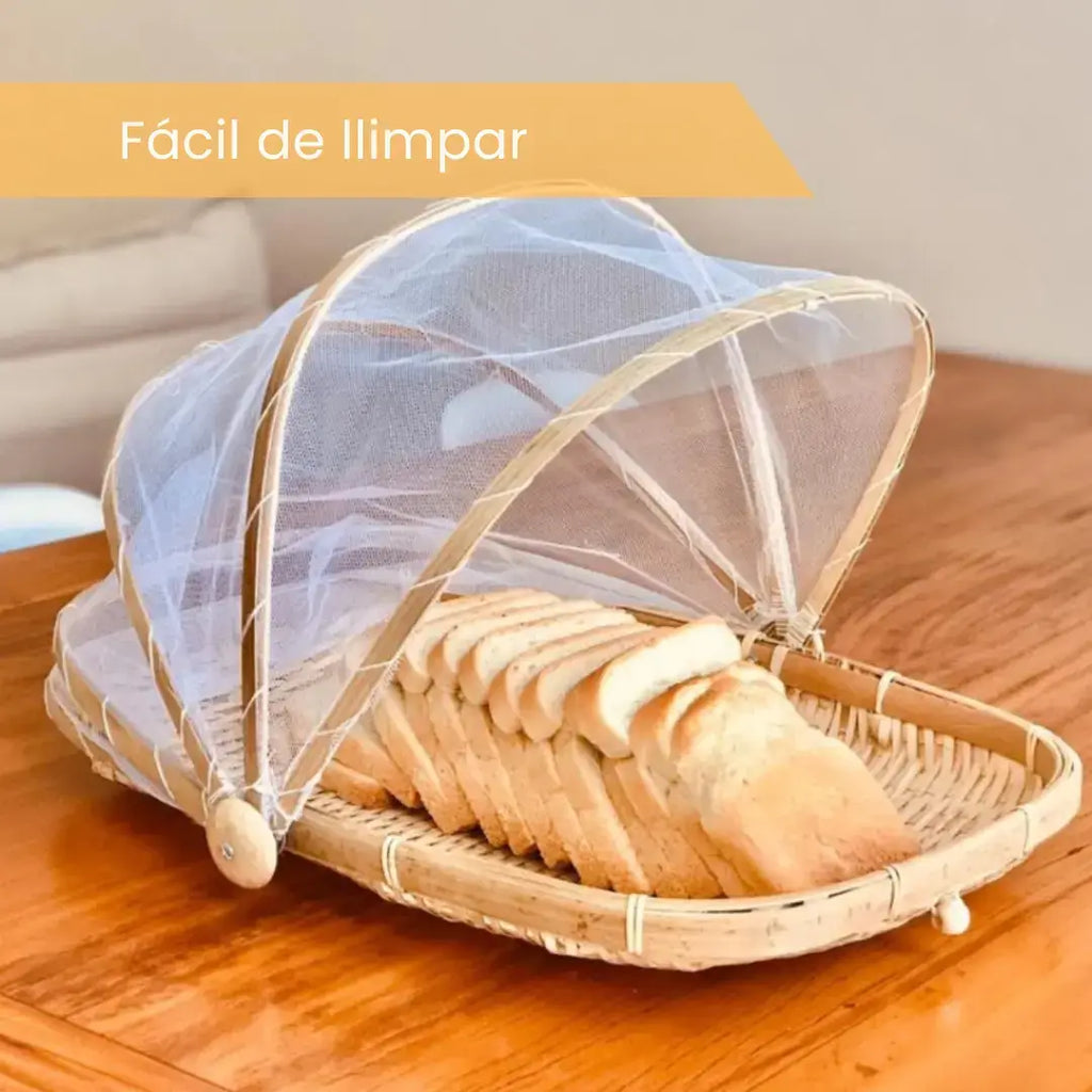 Cesto Porta Pães de Bambu