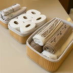 Cestos Organizadores de Bambu Kit 3 - Modern Casa