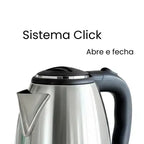 Chaleira Elétrica em Inox 1,8L