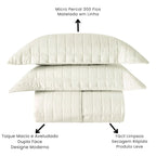 Cobre Leito Classic Micro Percal 300 Fios - Modern Casa