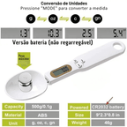 Colher Medidora em Colher com Balança Digital - Modern Casa