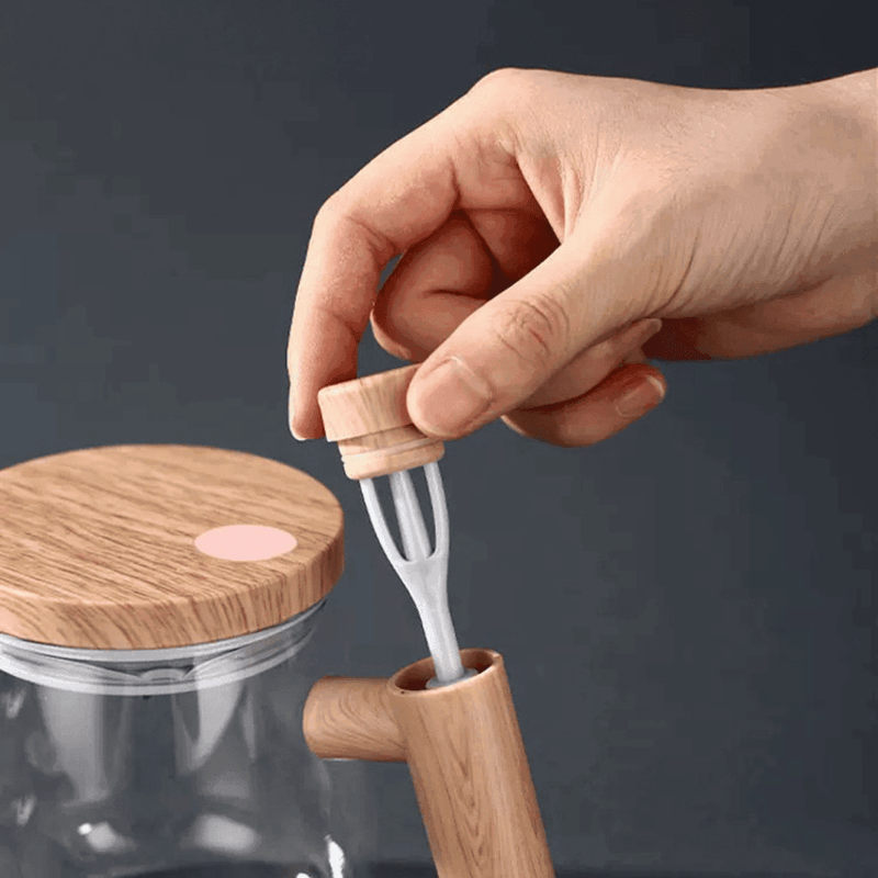 Copo Misturador de Bebidas Mixer em Vidro Multifuncional Portátil - Modern Casa