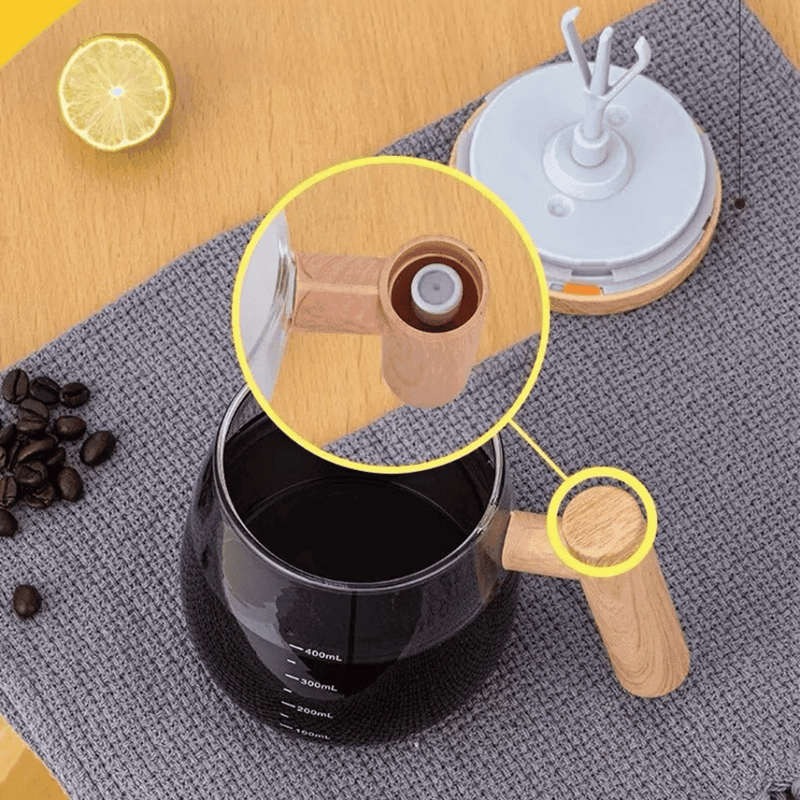 Copo Misturador de Bebidas Mixer em Vidro Multifuncional Portátil - Modern Casa