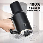 Copo Térmico Inox Portátil com Tampa e Canudo 1200ML - Modern Casa