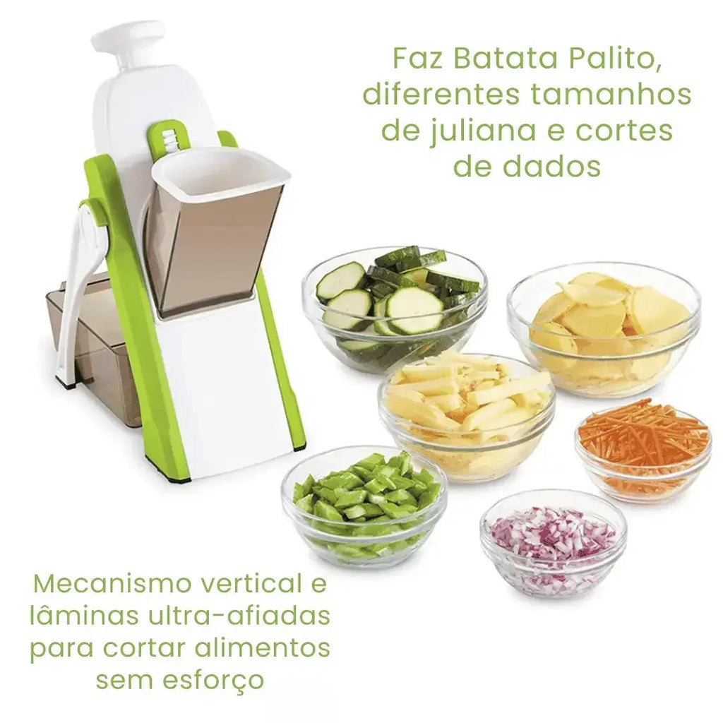 Cortador Mandoline Multifuncional 5 Funções - Modern Casa