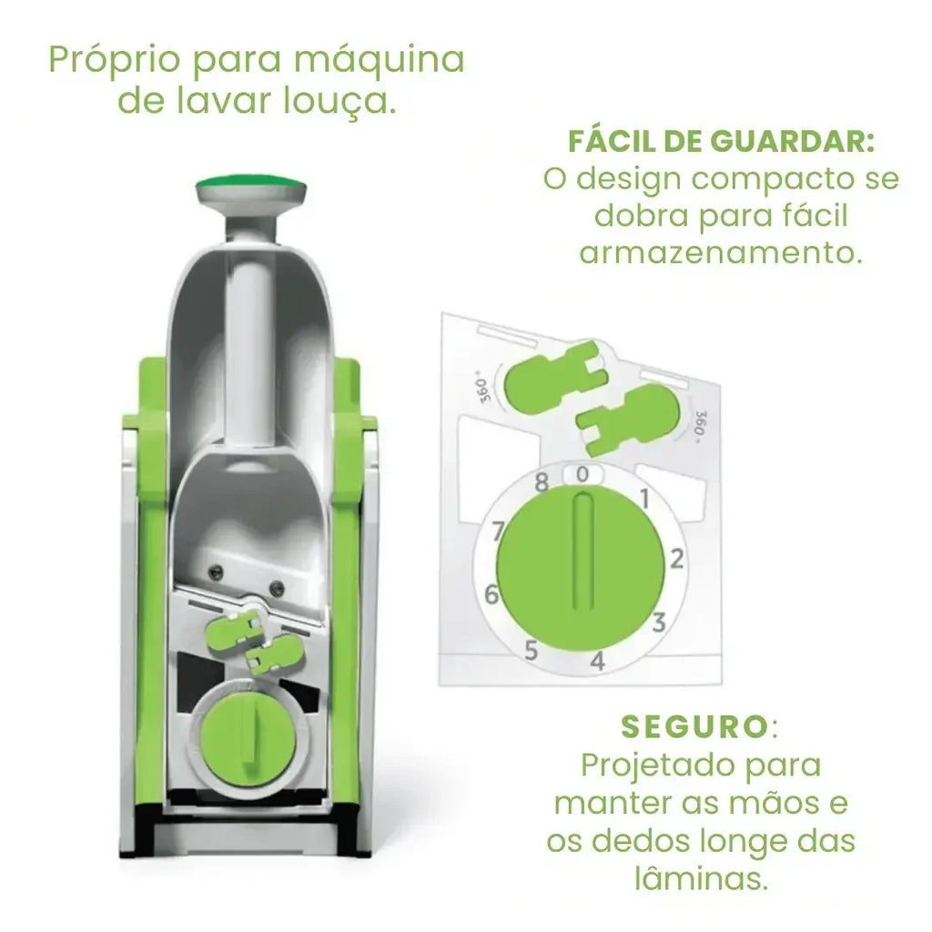 Cortador Mandoline Multifuncional 5 Funções - Modern Casa