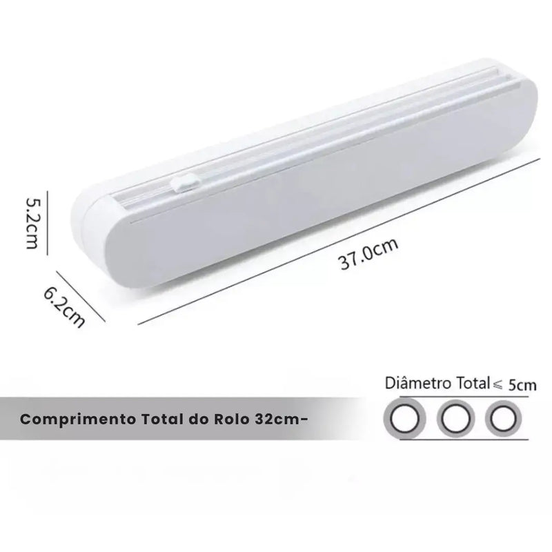 Cortador de Papel Filme com Lâmina Deslizante